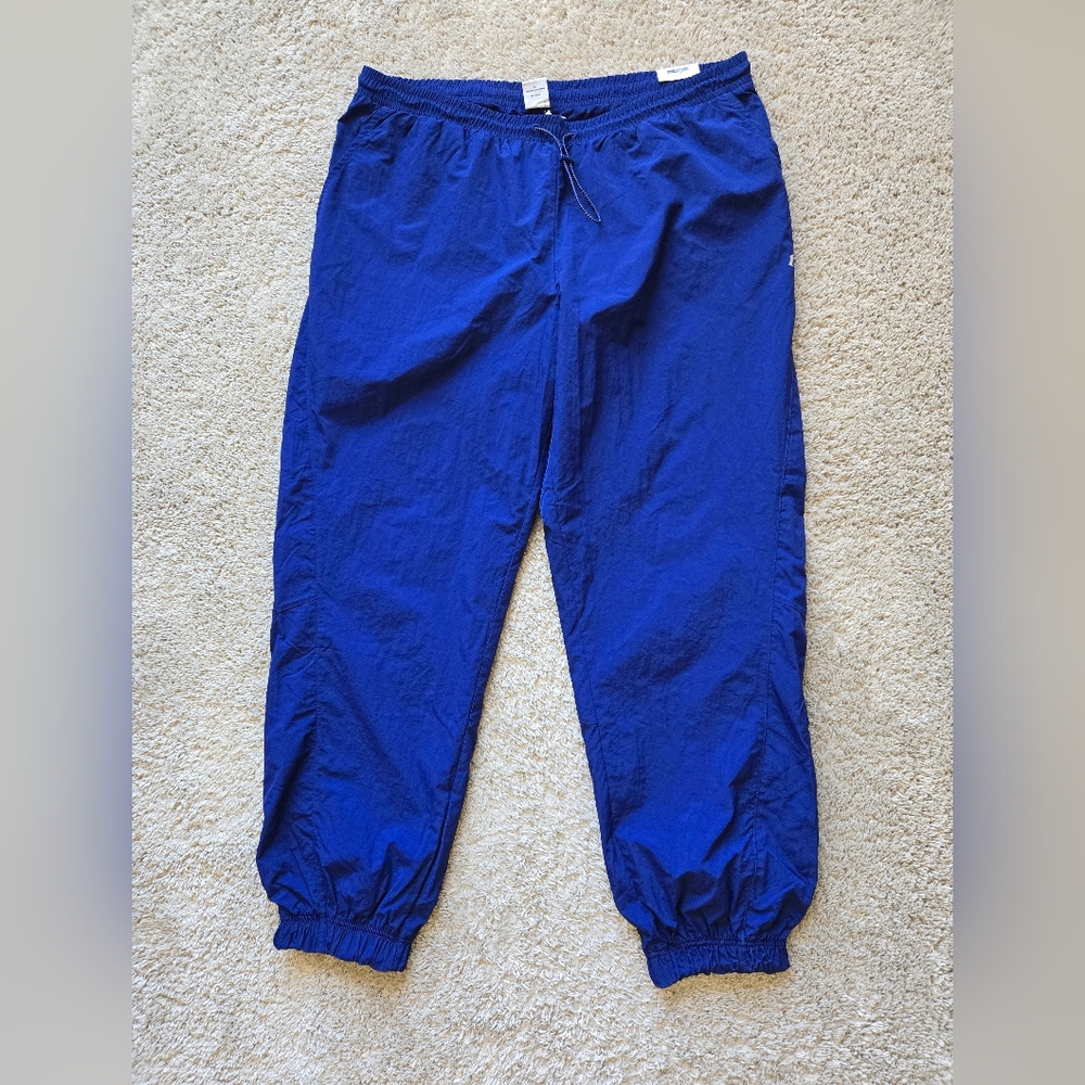 Fielder Bonobos Windbreaker Pants Size XL Blue Drawstring